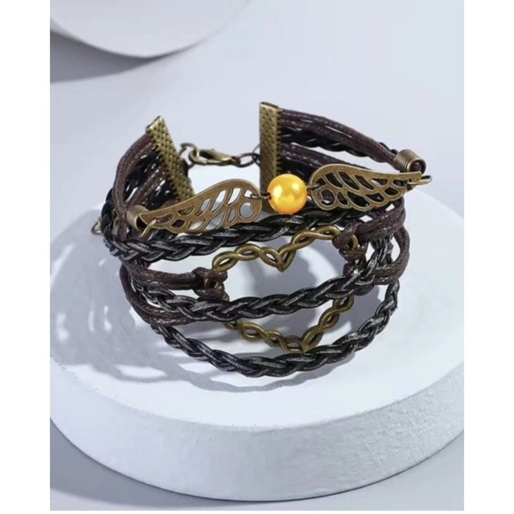 Unisex Multicolor Multilayer Bracelets (Set of 5) *See Description for Info* TM5